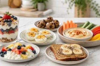 Healthy High-Protein Snacks 5 Easy & Tasty Ideas