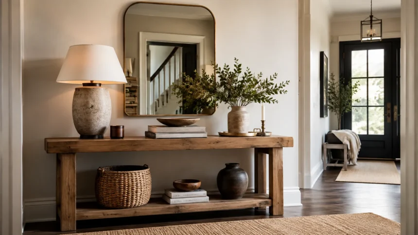 Console Table Decor Ideas for a Stylish Entryway