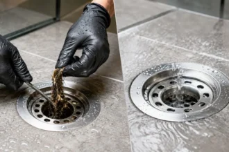 How to Clean a Shower Drain and Stop Clogs Fast