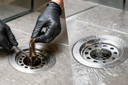 How to Clean a Shower Drain and Stop Clogs Fast