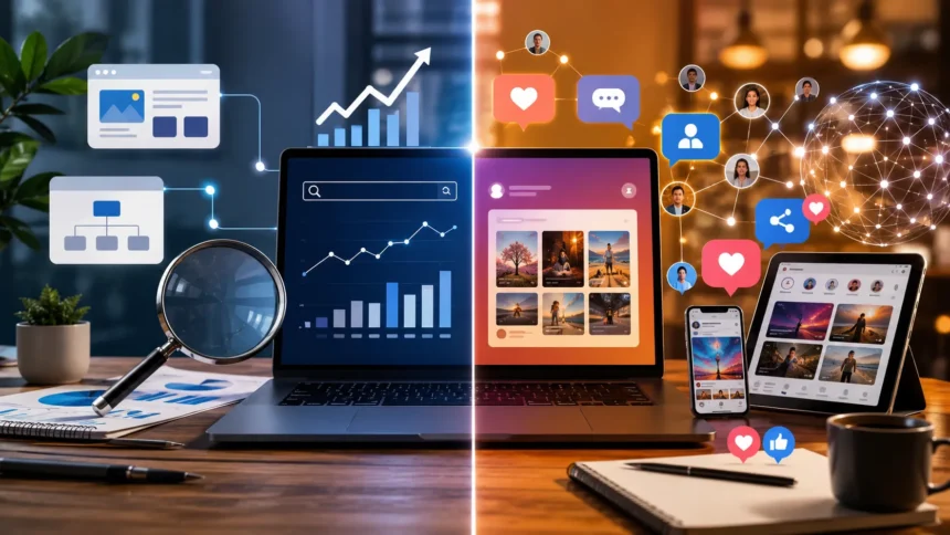 What is Difference Between SEO and SMO