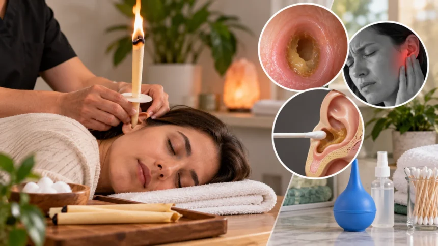 Ear Wax Candles Do They Work Risks & Safer Options